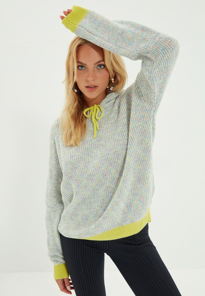Damen Sweatshirts | Trendyol Kapuzenpullover grey/grau - ZT84758 Damen Sweatshirts | Trendyol Kapuzenpullover grey/grau - ZT84758