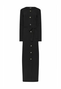 Long Tall Sally BUTTON - Vestido de punto - black/antracita - Zalando.es
