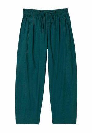 FatFace, REGULAR FIT - RIVER POPLIN TAPERED TROUSERS . - Kalhoty - teal blue
