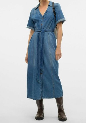 Denimové šaty - blue denim