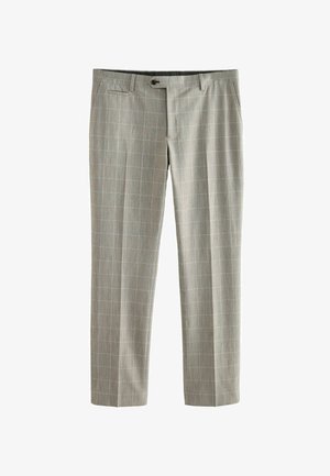 Next SLIM FIT  brązowy