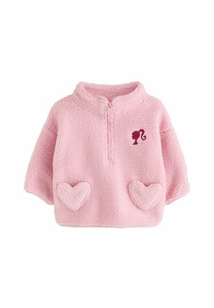 Next, BARBIE HALF ZIP FLEECE - Polárpulóver - pink