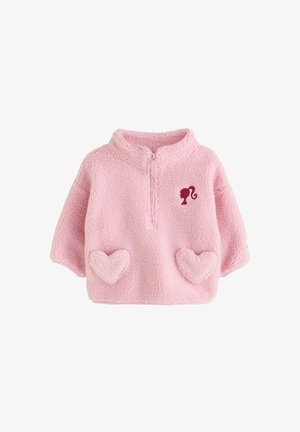 Next, BARBIE HALF ZIP FLEECE - Polárpulóver - pink