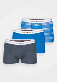 Unselected, stripe/denim/vibrant indigo