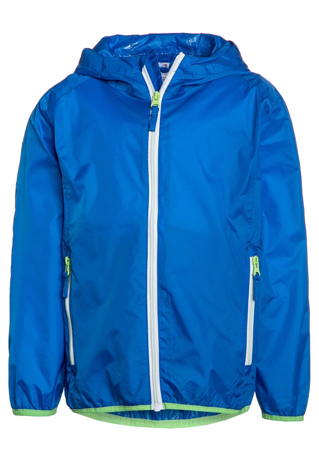 FALTBAR - Regenjacke / wasserabweisende Jacke - blau