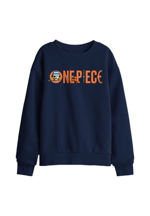 NETFLIX, ONE PIECE NAMI ORANGE TANGERINES LOGO UNISEX - Sweatshirt - dark blue