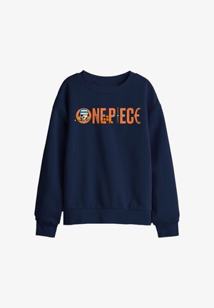 NETFLIX, ONE PIECE NAMI ORANGE TANGERINES LOGO UNISEX - Sweatshirt - dark blue