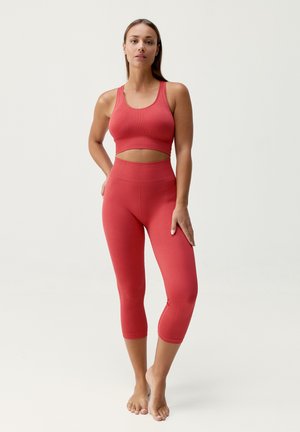 ZINA - Leggings - red