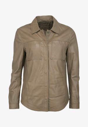 Mustang, Leren jas - taupe