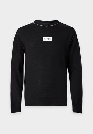 MM6 Maison Margiela, CREW NECK - Trui - black
