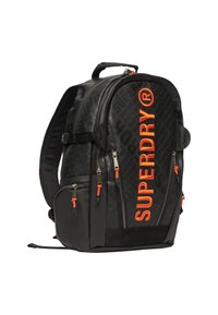 Superdry Co Tagesrucksack black aop/schwarz