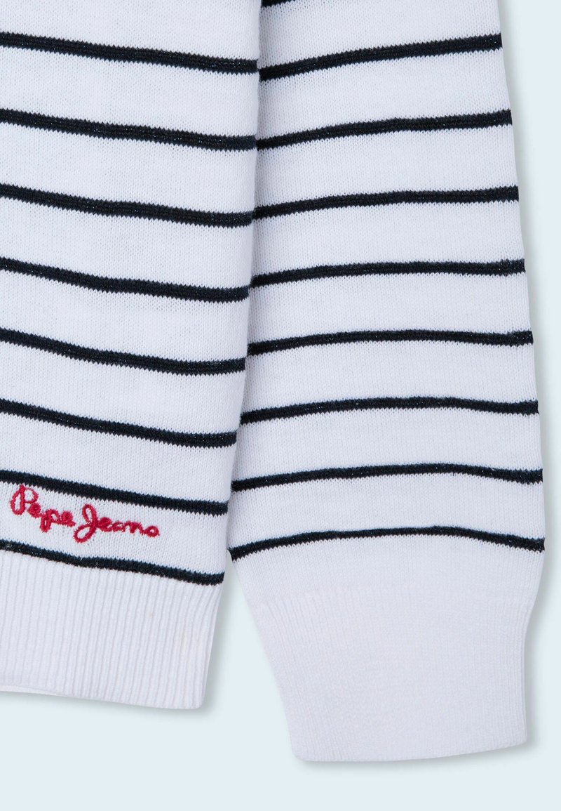 Kinder Pullover | Pepe Jeans PATRICE Strickpullover white/weiß - MA91066 Kinder Pullover | Pepe Jeans PATRICE Strickpullover white/weiß - MA91066