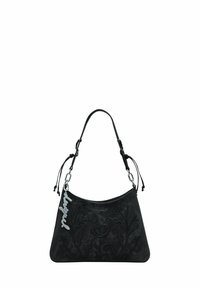 SMALL 3D EMBOSSED - Sac à main - black