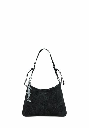 SMALL 3D EMBOSSED - Handtasche - black