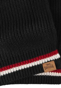 Lonsdale UNISEX UND SET BUTLEIGH - Šál - black dark red ecru