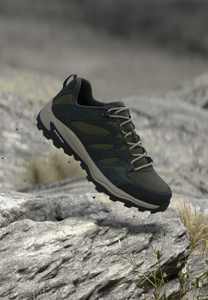 Columbia REDMOND IV BREATHE - Hikingschuh - dark moss/stinger