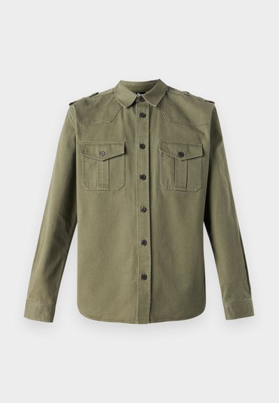 The Kooples CHEMISE - Button down-skjorte - olive night