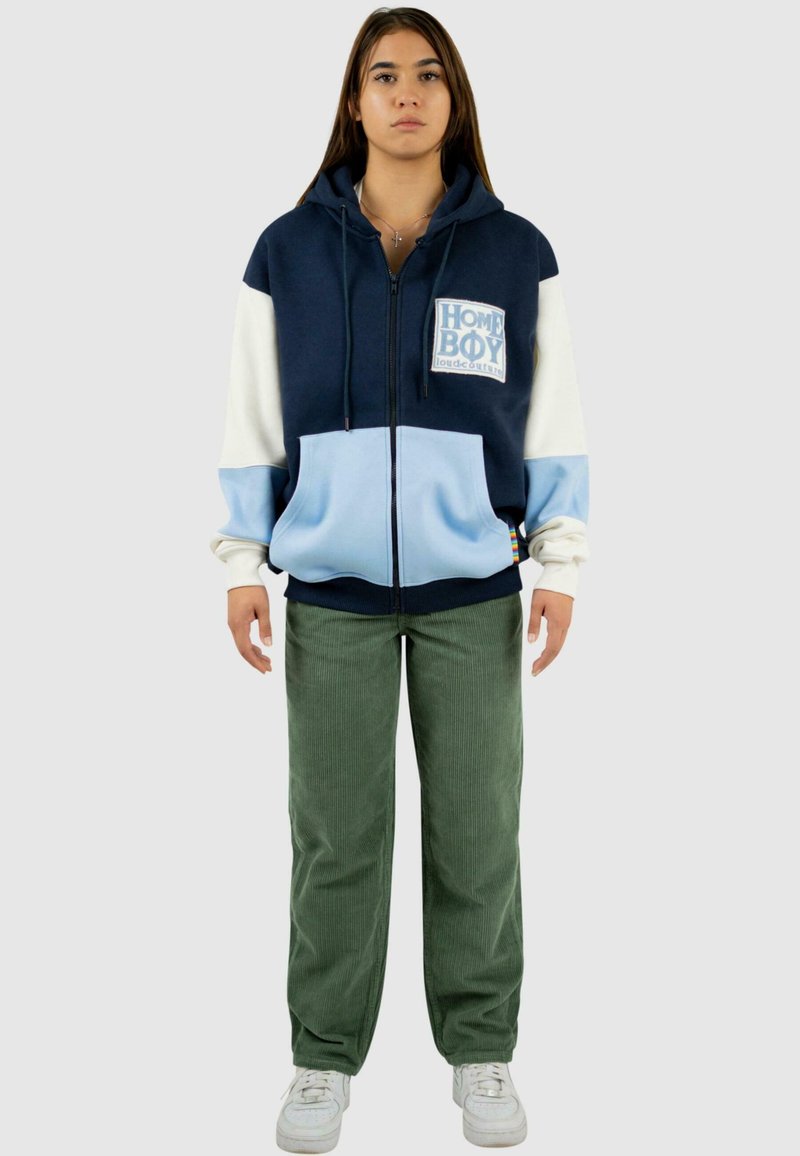 Homeboy UNISEX 90 S SERIES STRAIGHT - Mikina na zip - black