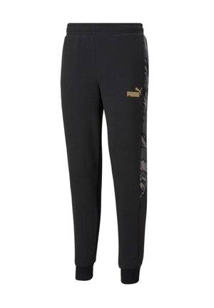 Puma, GRAPHIC SWEAT PANTS - Tracksuit bottoms - schwarz