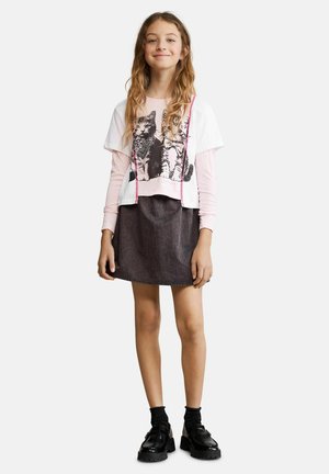 Desigual, COMBINED CATS T-SHIRT - T-shirt à manches longues - pink