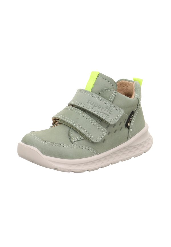 BREEZE – Lauflernschuh – hellgrün gelb