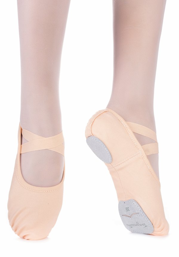 SCHLÄPPCHEN „BONNIE“ STRETCH, GETEILTE SOHLE – Tanzschuh