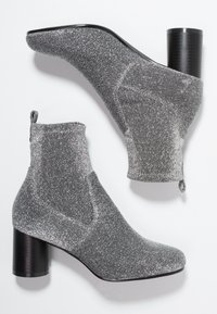 ONLY SHOES Botines - silver-coloured