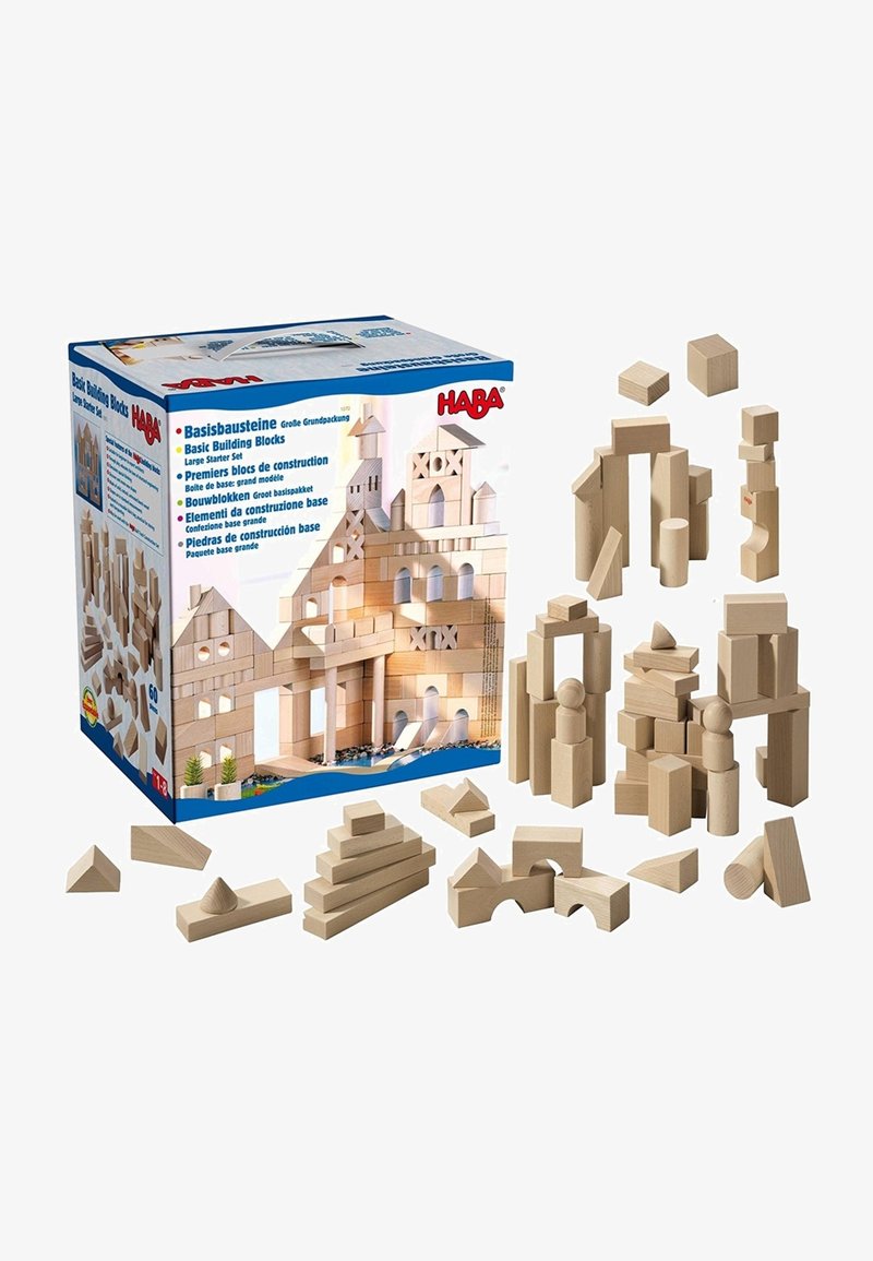 HABA GROSSE GRUNDPACKUNG - Building blocks - light brown