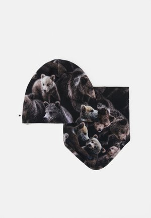 NED SET - Beanie - brown