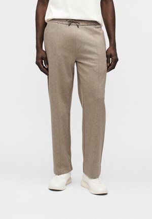 LEVETE - Pantalones deportivos - open grey