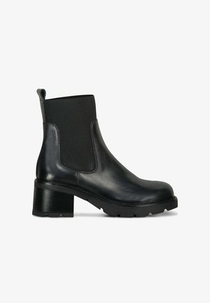 Via Tortona 18 CHELSEA - Stivaletti con plateau - nero