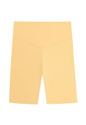 OYSHO, COMFORTLUX HIGH-RISE 10CM HOT PANTS  31243226 - Legging (type pantalon) - yellow