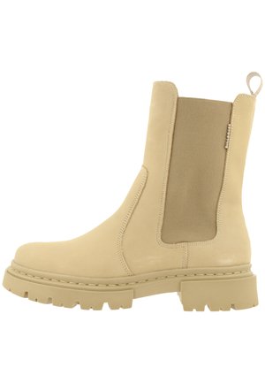 Stiefelette - beige taupe