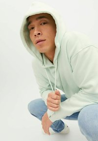 Jack & Jones JORCOPENHAGEN UNISEX - Džemperis ar kapuci - pale blue