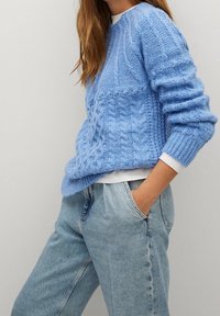 Mango Neule - light blue