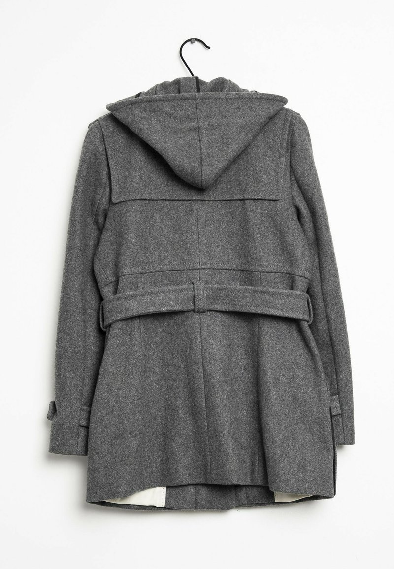 Grey Drykorn Wollmantel Grau DRYKORN Klassischer Mantel Grey/grau