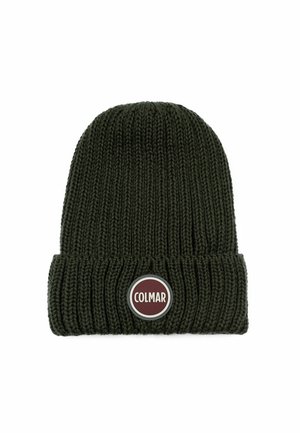 UNISEX RIB-KNIT WITH TURN-UP - Berretto - dark green