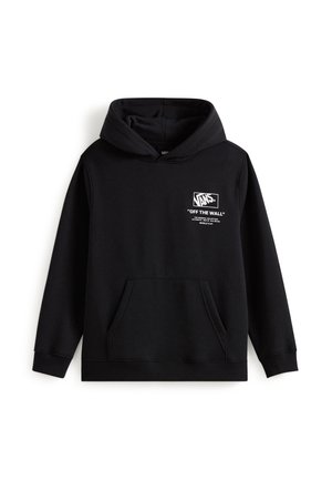 STACKED HI. - Felpa con cappuccio - black