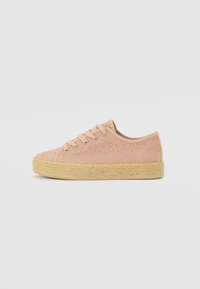 Sportieve veterschoenen - dusty rose
