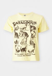 CATALOGUE - T-Shirt print - yellow