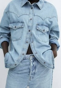 Mango Button-down blouse - blue