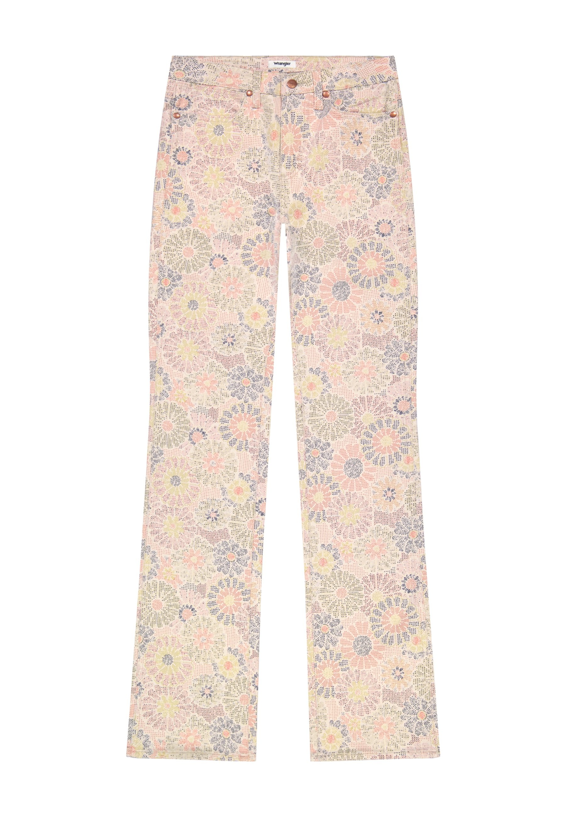 Wrangler DALLAS BOOTCUT - Bootcut jeans - firework floral/coloured