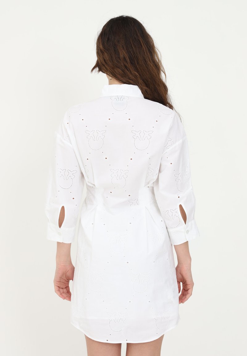 Damen Freizeitkleider | Pinko Blusenkleid white/weiß - MM87882 Damen Freizeitkleider | Pinko Blusenkleid white/weiß - MM87882