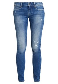 Pepe Jeans Vaqueros pitillo - destroyed denim