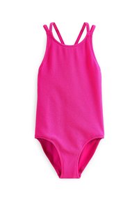 Next - TEXTURED SWIMSUIT - Badeanzug - pink Thumbnail-Bild 1