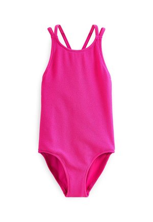 TEXTURED SWIMSUIT - Baddräkt - pink