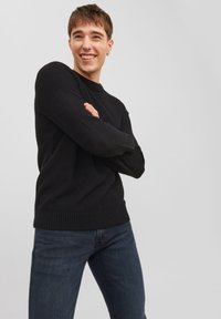 Jack & Jones JORKYLE CREW NECK - Maglione - black