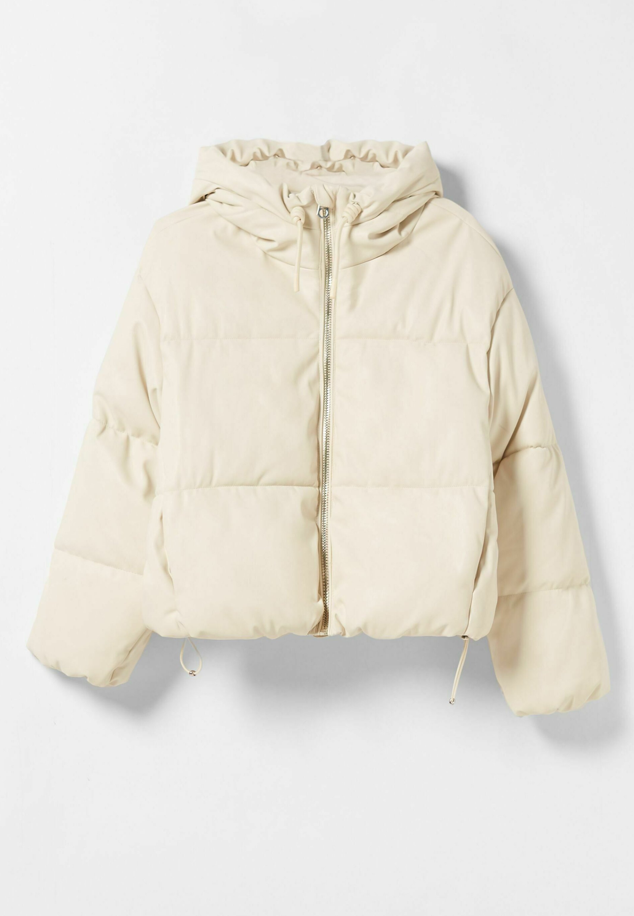 Bershka PUFFER WITH HOOD - Veste d 