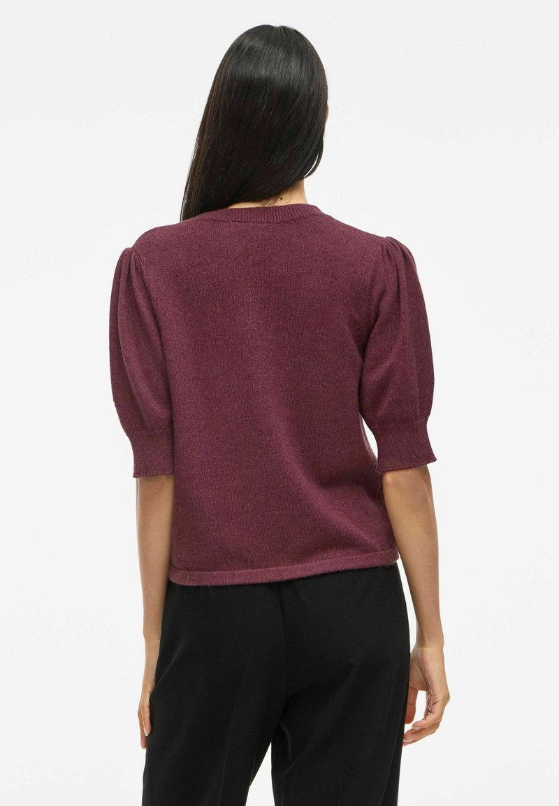 Vila Maglia Da Donna Con Maniche A Palloncino - Top VIRIL In Tessuto Traspirante, Girocollo, Vestibilità Regolare - 3