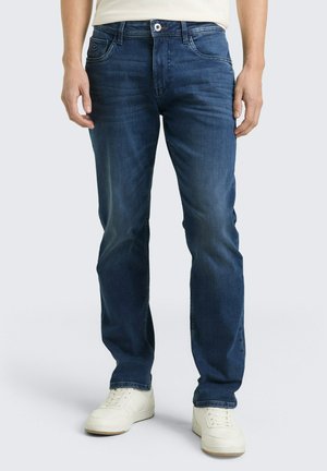 MARVIN STRAIGHT - Straight leg jeans - used dark stone blue denim
